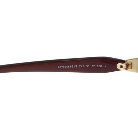 Roberto Cavalli Cat Eye Style Brown Gradient Lens.